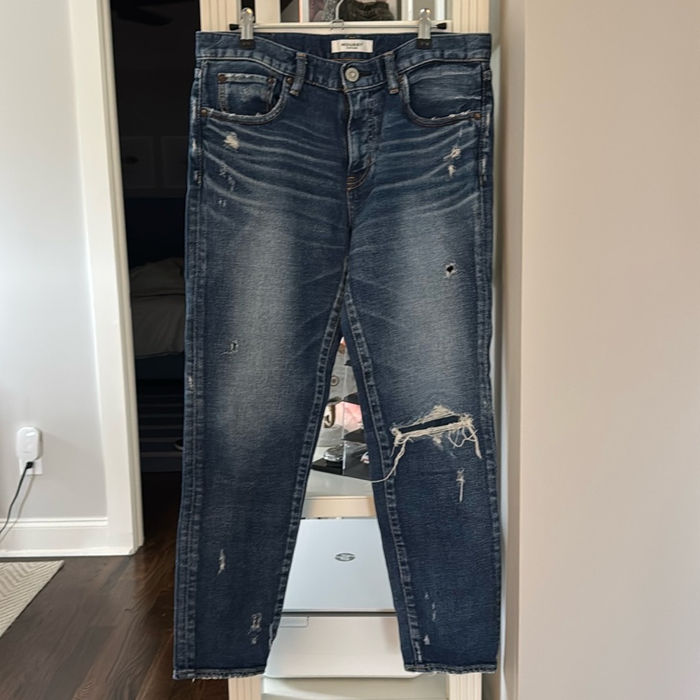 MOUSSY vintage “Lenwood” ankle skinny jeans